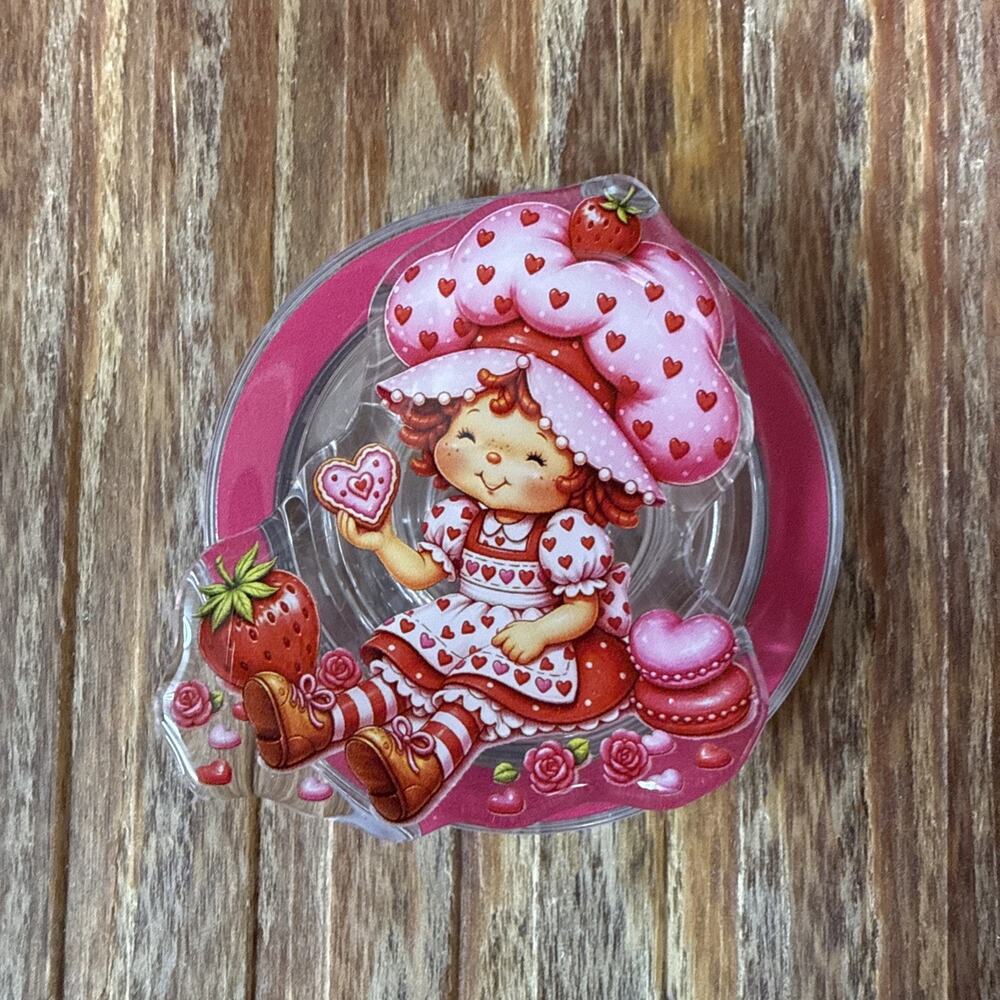 Magnetic Strawberry Shortcake Pop Up Phone Grip